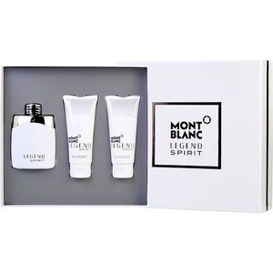 Mont Blanc Legend Spirit Cologne Gift Set for Men, 3 Pieces